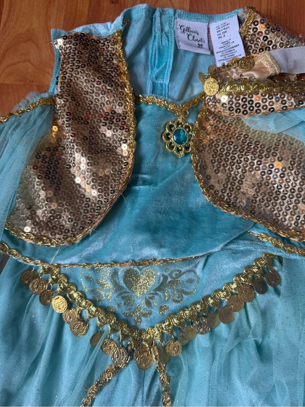 Disneys Jasmine Inspired Princess Costume